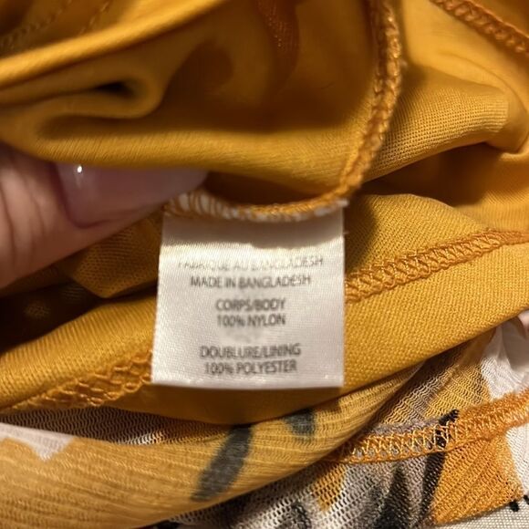 Lily Morgan lined Flowy tank top EUC - Picture 3 of 3